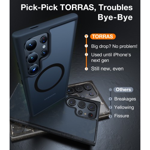 แถมฟิล์ม) เคส TORRAS Guardian Magnetic Shockproof สำหรับ Samsung