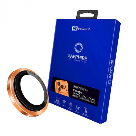 กระจกกันรอย เลนส์กล้อง Hoda Sapphire Lens Protector สำหรับ iPhone 17 Pro / 17 Pro Max