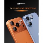 กระจกกันรอย เลนส์กล้อง Hoda Sapphire Lens Protector สำหรับ iPhone 17 Pro / 17 Pro Max