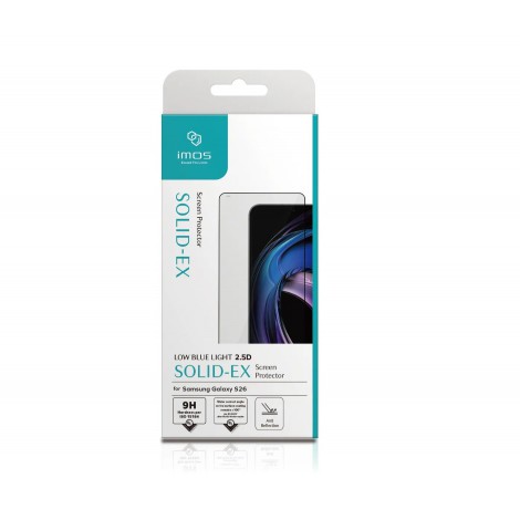 IMOS ฟิล์มกระจก SOLID-EX / SOLID-EX2 Glass Screen Protector สำหรับ Galaxy S26 Ultra / S25 Ultra / S24 Ultra