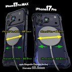 (สินค้าจากญี่ปุ่น) Alumania EDGE LINE-BUMPER for iPhone 17 Pro Max / 17 Pro / 16 Pro Max / 16 Pro