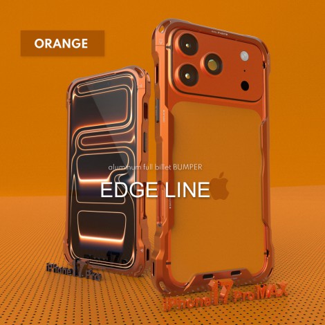 (สินค้าจากญี่ปุ่น) Alumania EDGE LINE-BUMPER for iPhone 17 Pro Max / 17 Pro / 16 Pro Max / 16 Pro