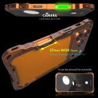 (สินค้าจากญี่ปุ่น) Alumania EDGE LINE-BUMPER for iPhone 17 Pro Max / 17 Pro / 16 Pro Max / 16 Pro