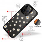 (แถมฟิล์มเคส) เคส FenixShield EXTREME Series [ WHITE DAISY ] สำหรับ iPhone 16 / 15 / 14 / Pro / Pro Max