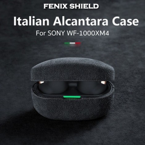 เคส FenixShield Alcantara Leather Cover Case สำหรับ SONY WF-1000XM6 / WF-1000XM5 / WF-1000XM4