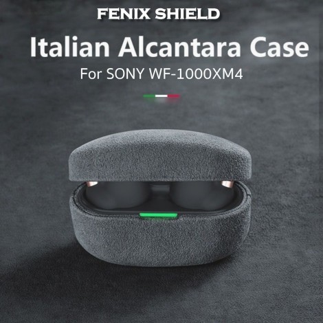 เคส FenixShield Alcantara Leather Cover Case สำหรับ SONY WF-1000XM6 / WF-1000XM5 / WF-1000XM4