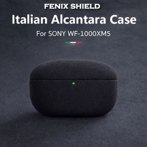 เคส FenixShield Alcantara Leather Cover Case สำหรับ SONY WF-1000XM6 / WF-1000XM5 / WF-1000XM4