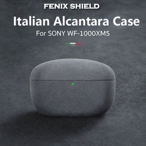 เคส FenixShield Alcantara Leather Cover Case สำหรับ SONY WF-1000XM6 / WF-1000XM5 / WF-1000XM4