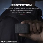 เคส FenixShield Alcantara Leather Cover Case สำหรับ SONY WF-1000XM6 / WF-1000XM5 / WF-1000XM4