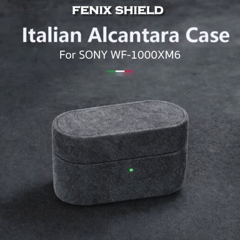 เคส FenixShield Alcantara Leather Cover Case สำหรับ SONY WF-1000XM6 / WF-1000XM5 / WF-1000XM4
