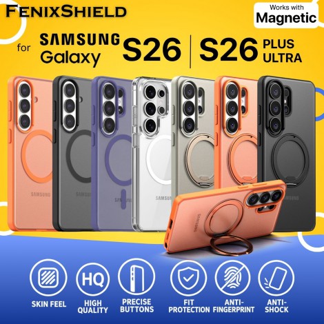 เคส FenixShield Aegis Pro / Stand / Lite / Hybrid สำหรับ Samsung Galaxy S26 Ultra / S26 Plus / S26