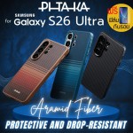 (แถมฟิล์ม) เคส Pitaka Aramid Cairn Case สำหรับ Samsung Galaxy S26 Ultra