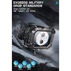 เคส พร้อมสาย และฟิล์มกระจก SUPCASE UB Pro สำหรับ Apple Watch 9 / 8 / 7 / SE 3 / 44 / 45 mm