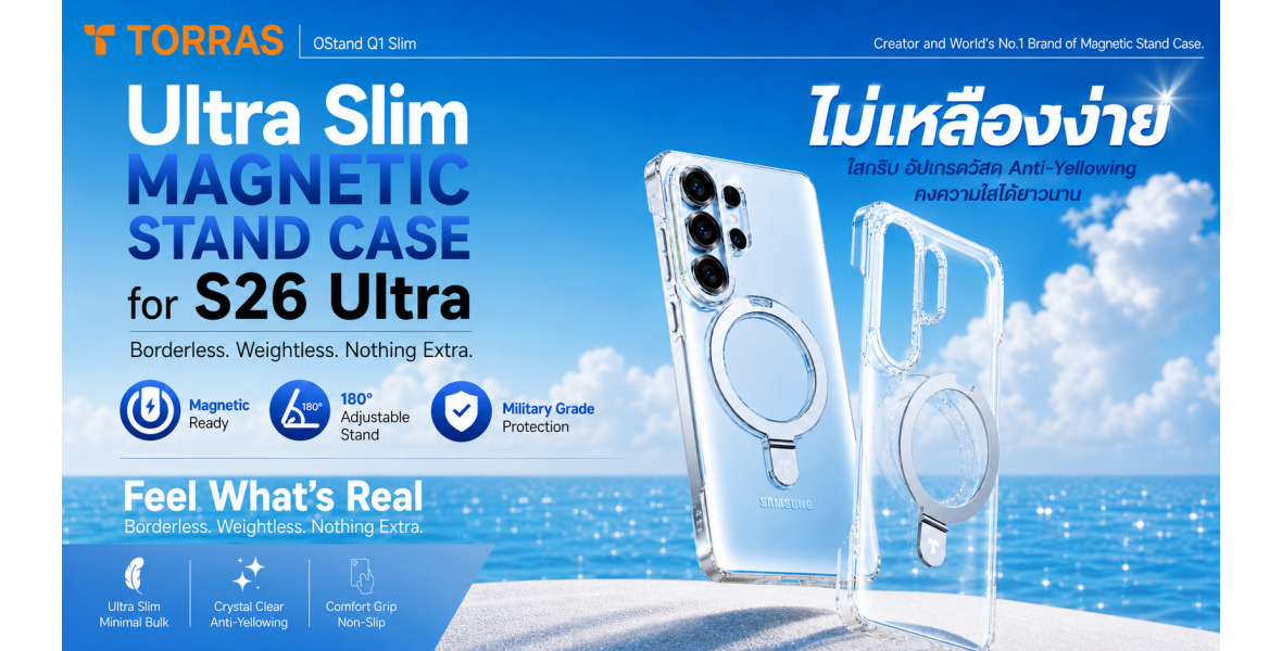 Torras Ostand Q1 Slim - S26 Ultra