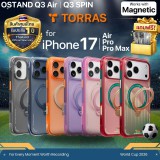 (ฟรีของแถม) เคส TORRAS OSTAND Q3 SPIN / SPIN AIR สำหรับ iPhone 17 / 16 / Air / Plus / Pro / Pro Max