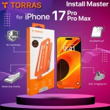 TORRAS ฟิล์มกระจก Install Master Screen Protector สำหรับ iPhone 17 Pro Max / 17 Pro