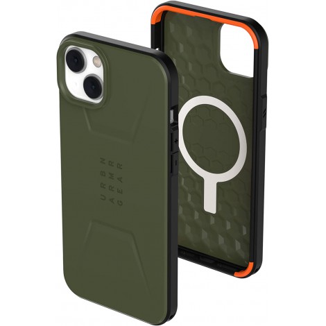 (แถมฟิล์ม) เคส UAG Civilian with MagSafe สำหรับ iPhone 14 / 14 Plus / 14 Pro / 14 Pro Max