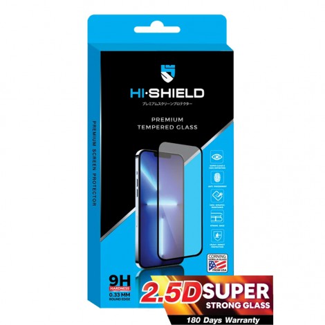 ฟิล์มกระจก เต็มจอ HiShield 2.5D SUPER STRONG / Privacy สำหรับ iPhone 18 / 17 / 16 / 15 / 14 / Air / Plus / Pro Max