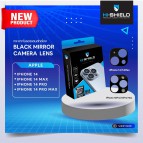 กระจกกันรอย เลนส์กล้อง HiShield Black Mirror สำหรับ iPhone 14 / 14 Plus / 14 Pro / 14 Pro Max