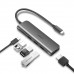 (รับประกัน 2 ปี) UGREEN USB Type C 5-in-1 Multifunction Adapter (3 USB 3.0 + HDMI + USB-C PD)