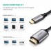 (รับประกัน 2 ปี) UGREEN สายแปลง USB Type C to HDMI Cable (4K)