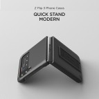 (แถมฟิล์มกันรอย) เคส VRS Quick Stand Modern สำหรับ Samsung Galaxy Z Flip 3