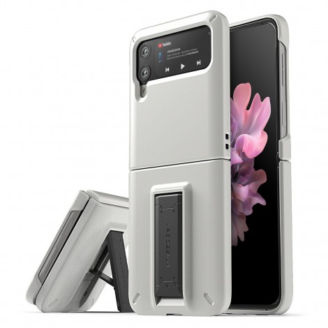 (แถมฟิล์มกันรอย) เคส VRS Quick Stand Modern สำหรับ Samsung Galaxy Z Flip 3