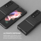 (แถมฟิล์มกันรอย) เคส VRS Quick Stand Pro สำหรับ Samsung Galaxy Z Fold 3