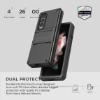 (แถมฟิล์มกันรอย) เคส VRS Quick Stand Pro สำหรับ Samsung Galaxy Z Fold 3