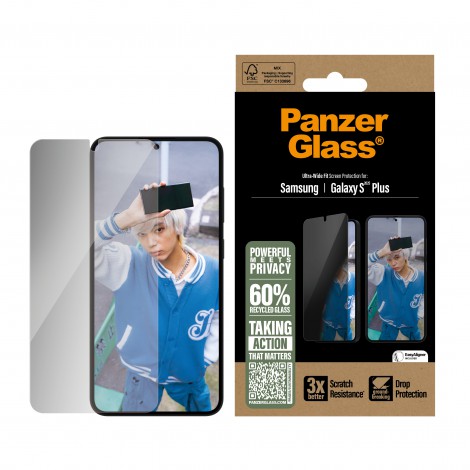 ฟิล์มกระจก PanzerGlass Case Friendly สำหรับ Galaxy S26 / S25 / S24 / S23 / S22 / Plus / Ultra / S21 FE