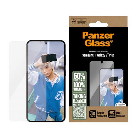 ฟิล์มกระจก PanzerGlass Case Friendly สำหรับ Galaxy S26 / S25 / S24 / S23 / S22 / Plus / Ultra / S21 FE