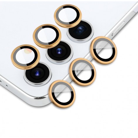 กระจกกันรอย เลนส์กล้อง HiShield Aluminium Lens สำหรับ Galaxy S26 / S25 / S24 / S23 / Plus