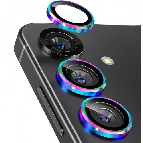 กระจกกันรอย เลนส์กล้อง HiShield Aluminium Lens สำหรับ Samsung Galaxy S25 / S24 / S23 / Plus