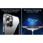 (แถมฟิล์ม) เคส FenixShield Crystal Hybrid [ BLACK CAT] สำหรับ iPhone 16e / 16 / 15 / 14 / 13 / 12 / Plus / Pro Max / mini