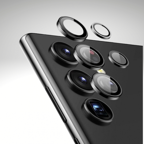 กระจกกันรอย เลนส์กล้อง HiShield Aluminium / Sapphire Lens สำหรับ Galaxy S26 Ultra / S25 Ultra / S24 Ultra / S23 Ultra / S22 Ultra