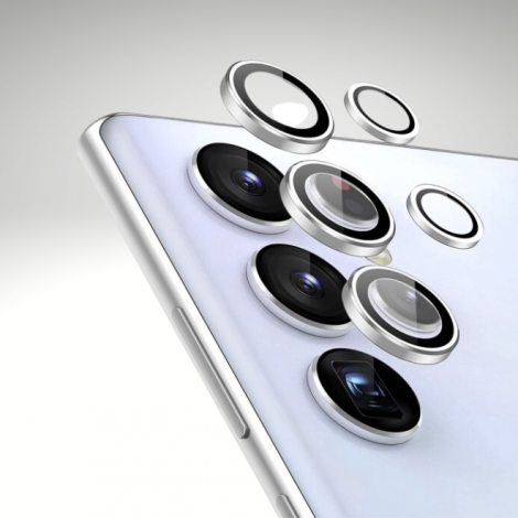 กระจกกันรอย เลนส์กล้อง HiShield Aluminium / Sapphire Lens สำหรับ Galaxy S26 Ultra / S25 Ultra / S24 Ultra / S23 Ultra / S22 Ultra