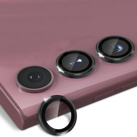 กระจกกันรอย เลนส์กล้อง HiShield Aluminium Lens สำหรับ Galaxy S26 / S25 / S24 / S23 / Plus