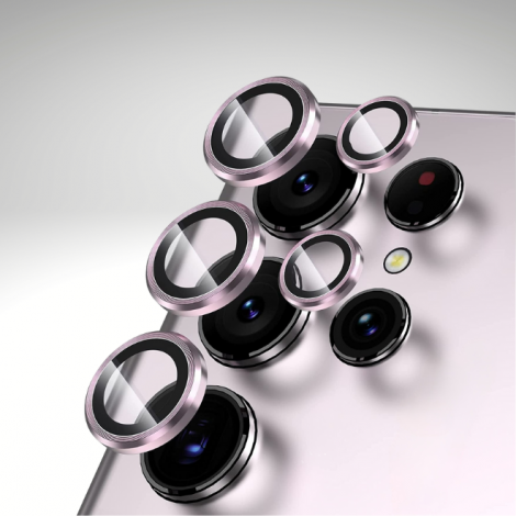 กระจกกันรอย เลนส์กล้อง HiShield Aluminium / Sapphire Lens สำหรับ Galaxy S26 Ultra / S25 Ultra / S24 Ultra / S23 Ultra / S22 Ultra