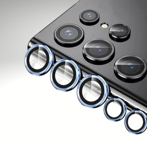 กระจกกันรอย เลนส์กล้อง HiShield Aluminium / Sapphire Lens สำหรับ Galaxy S26 Ultra / S25 Ultra / S24 Ultra / S23 Ultra / S22 Ultra