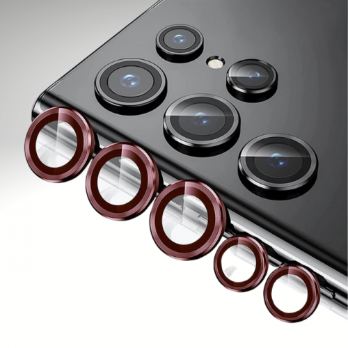 กระจกกันรอย เลนส์กล้อง HiShield Aluminium Lens สำหรับ Samsung Galaxy S23 Ultra / S23 / S23 Plus / S22 Ultra / Z Fold5 / Fold4 / Z Flip5 / Flip4 