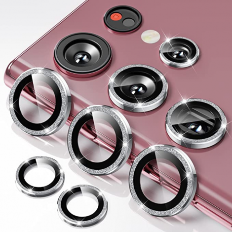 กระจกกันรอย เลนส์กล้อง HiShield Aluminium / Sapphire Lens สำหรับ Galaxy S26 Ultra / S25 Ultra / S24 Ultra / S23 Ultra / S22 Ultra