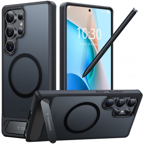 (แถมฟิล์ม) เคส TORRAS UPRO PStand สำหรับ Samsung Galaxy S25 Ultra / S24 Ultra