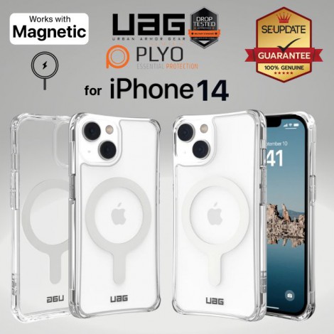 (แถมฟิล์ม) เคส UAG Plyo Ice with Magsafe สำหรับ iPhone 14 (แถมฟิล์ม) เคส UAG Plyo Ice with Magsafe สำหรับ iPhone 14