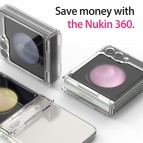 (แถมกระจกเลนส์กล้อง) เคส araree NUKIN 360 สำหรับ Samsung Galaxy Z Flip5