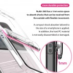 (แถมกระจกเลนส์กล้อง) เคส araree NUKIN 360 สำหรับ Samsung Galaxy Z Flip5