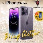 (แถมฟิล์ม) เคสกากเพชร FenixShield Bling Glitter Case with MagSafe สำหรับ iPhone 15 / 14 / 13 / 12 / Plus / Pro / Pro Max / mini