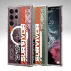 (แถมฟิล์ม) เคส FenixShield Crystal Hybrid [ SURVIVOR ] สำหรับ Samsung Galaxy S25 / S24 / S23 / S22 / Plus / Ultra / FE