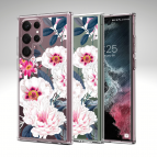 (แถมฟิล์ม) เคส FenixShield Crystal Hybrid [ Luxury Bloom ] สำหรับ Samsung Galaxy S25 / S24 / S23 / S22 / Plus / Ultra / FE