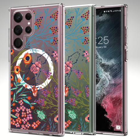 (แถมฟิล์ม) เคส FenixShield Crystal Hybrid [ SPRING ] สำหรับ Samsung Galaxy S25 / S24 / S23 / S22 / Plus / Ultra / FE