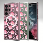 (แถมฟิล์ม) เคส FenixShield Crystal Hybrid [ SAKURA ] สำหรับ Samsung Galaxy S25 / S24 / S23 / S22 / Plus / Ultra / FE